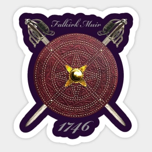 Falkirk Muir 1746 Sticker